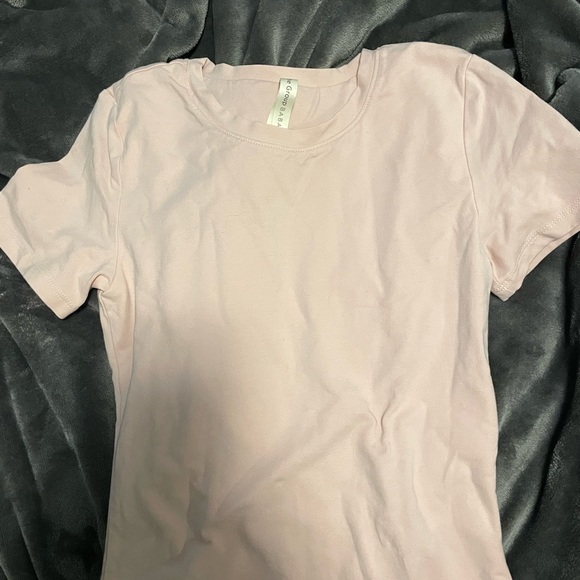 BABY PINK ARITZIA BODYSUIT - Picture 1 of 3